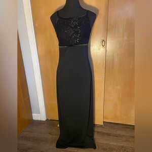 Byer Too California Vintage 90’s Black Spaghetti Strap Maxi Dress Size M